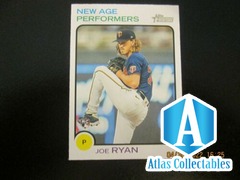 JOE RYAN TWINS 2022 TOPPS HERITAGE NEW AGE PERFORMERS ROOKIE CARD #NAP-18
